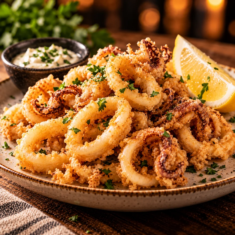 Calamares a la malagueña
