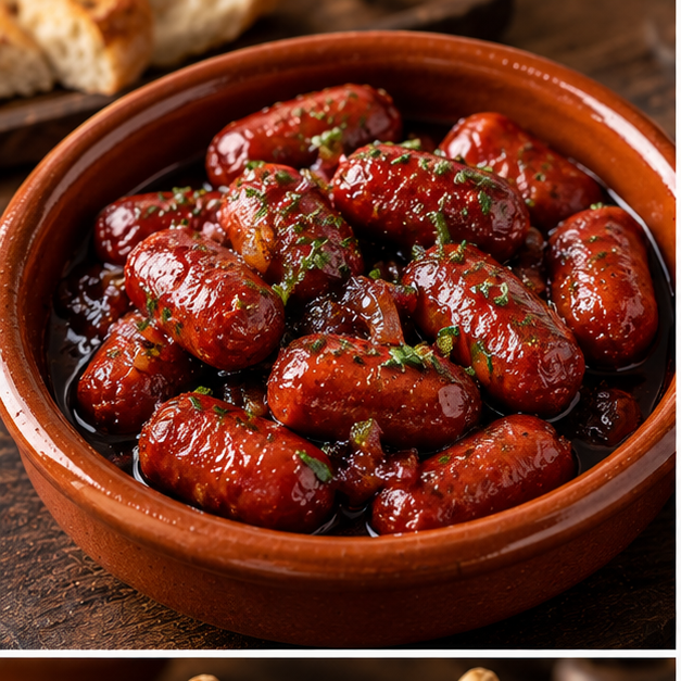 Choricitos al vino